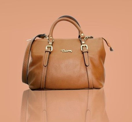 Terra Leather handbag with strap