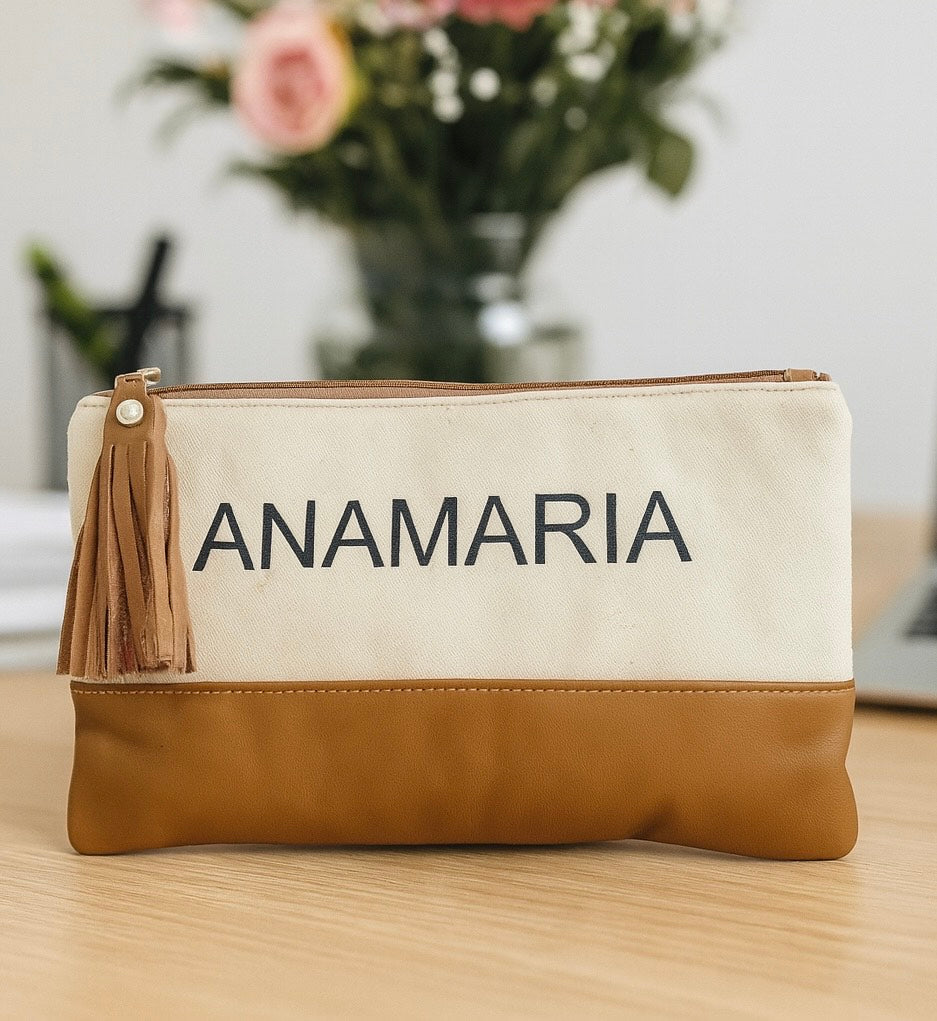CANVAS-LEATHER CUSTOM BAG