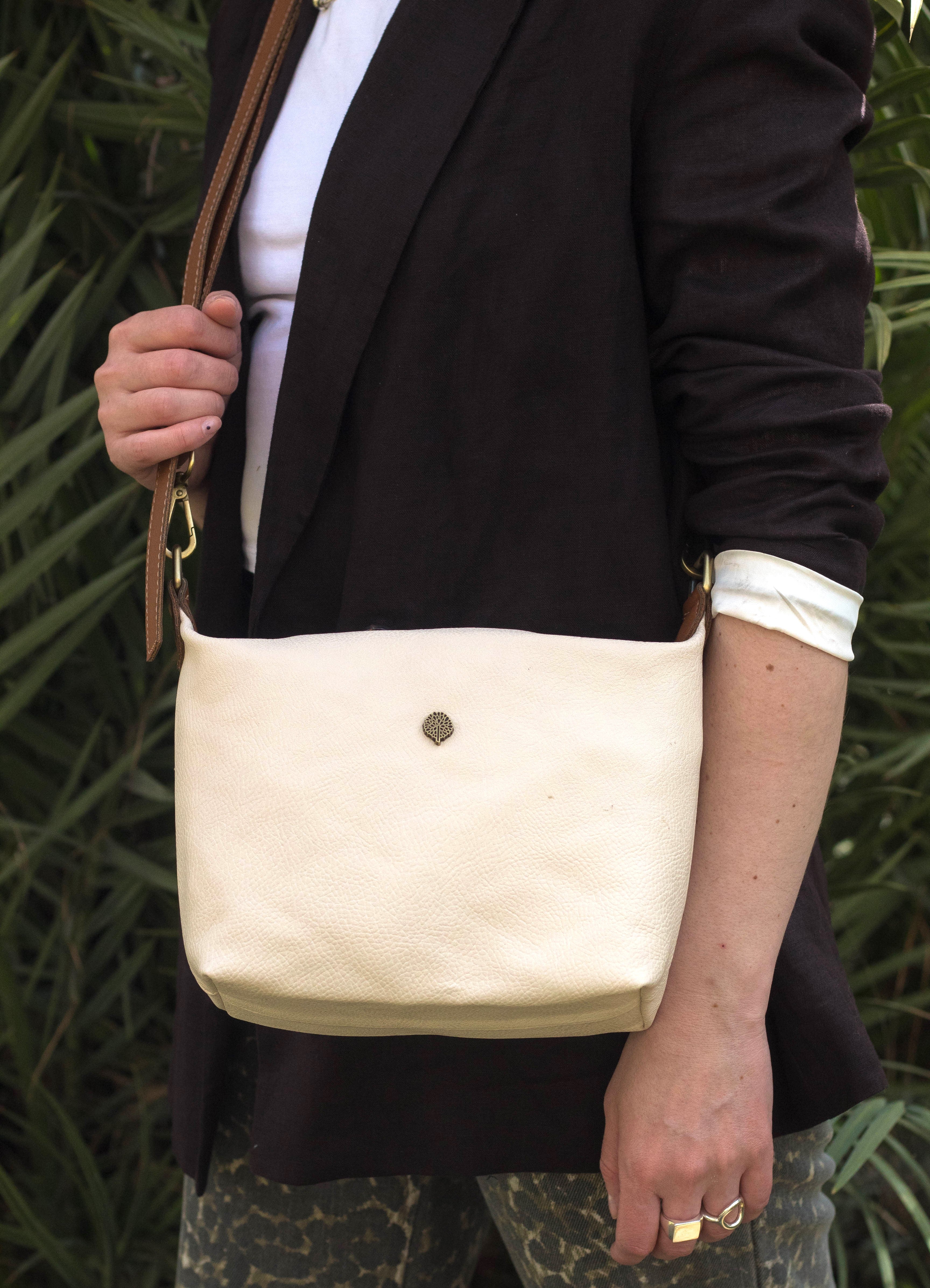 Street Life Mini Shoulder Bag with Croco Strap