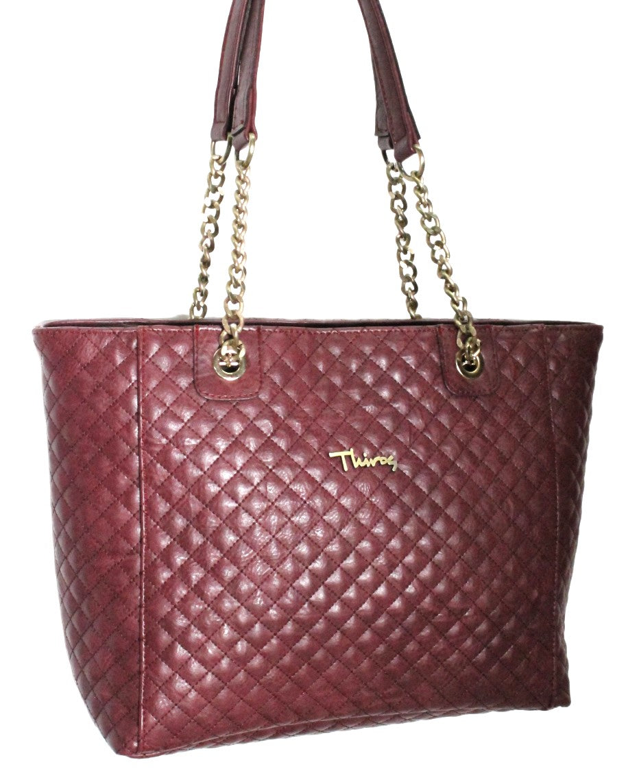 Glam quilted shoulder bag