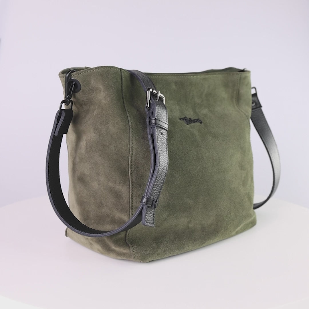 Suede Collection cross body bag